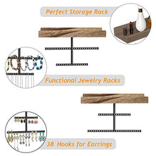 Load image into Gallery viewer, AMJO-01 Hanging Jewelry Organizer for Earrings, Rings, Necklaces, Bracelets
