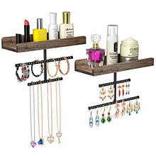 Load image into Gallery viewer, AMJO-02 Hanging Jewelry Organizer for Necklaces, Bracelets, Earrings, Rings
