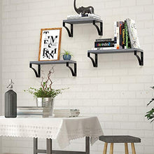 Load image into Gallery viewer, AMFS03 Floating Shelves for Bedroom, Bathroom, Living Room, Kitchen (Gray)
