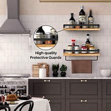 Load image into Gallery viewer, AMFS01 2 Pack Wall Mounted Storage Shelves for Kitchen, Bathroom, Bedroom
