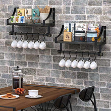 Load image into Gallery viewer, AMFS10 Wall Mounted Shelf for Coffee Bar, Kitchen Shelf, Bathroom, Living Room

